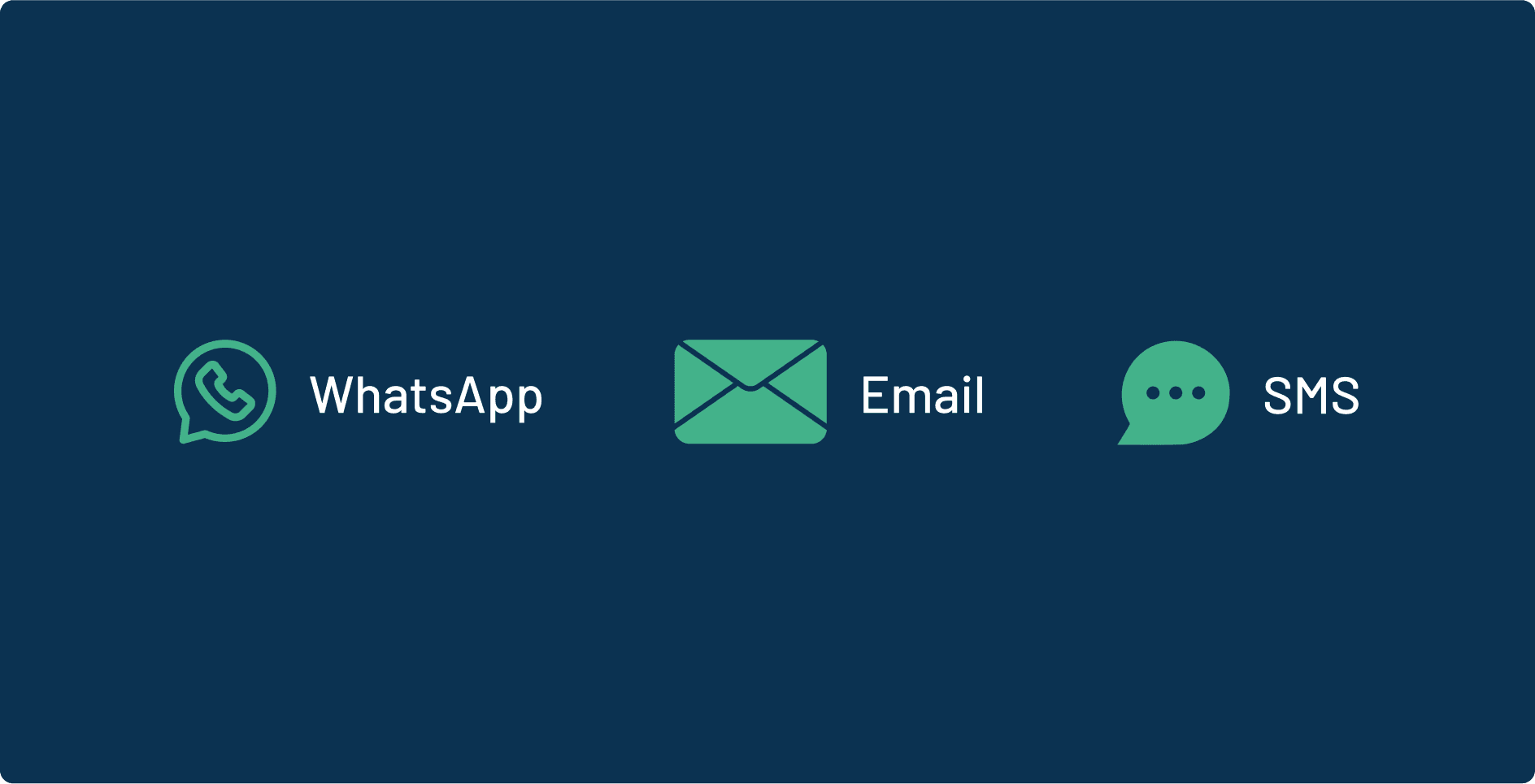 Asira - Notifications and reminders on WhatsApp, SMS and email.