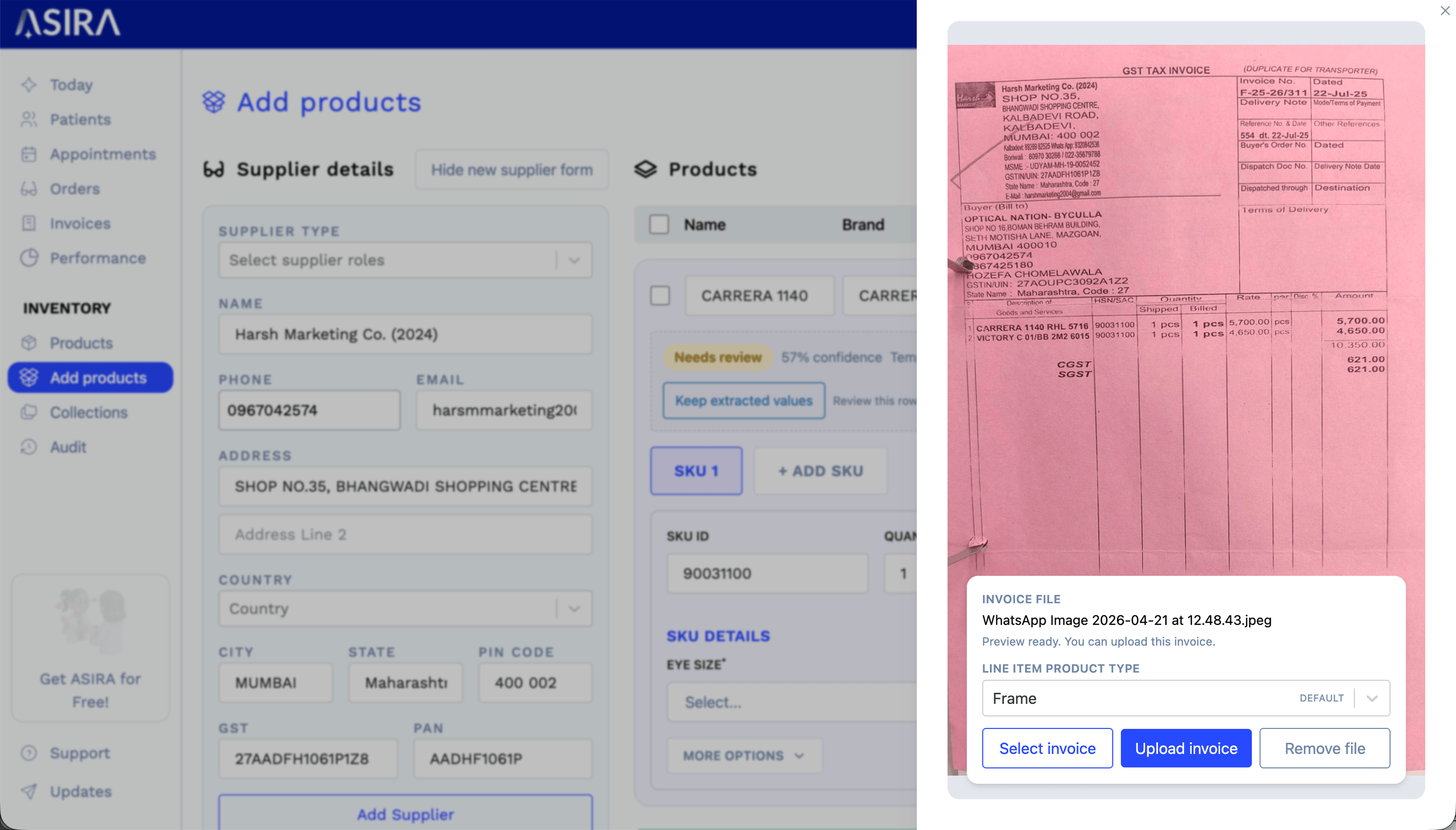 ASIRA has everything you need to manage your inventory